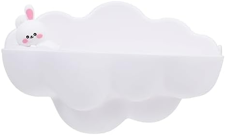 Soofecoom Bath Tray Holder for Kids on Wall - Easy to Clean Secure