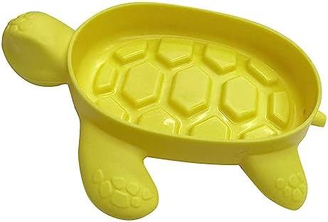 ViaGasaFamidoPremium PP Nonslip Drainage Box for Bathroom Lemon Yellow