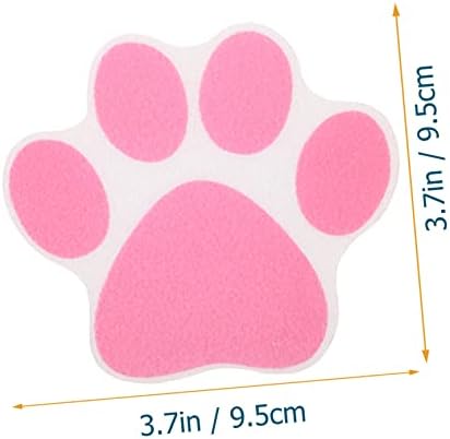 10Pcs Non Slip Cartoon Paw Bathtub Stickers for Bathroom Safety