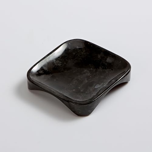 Natural Marble Soap Dish with Drainage White