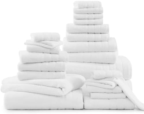 Casa Platino 24 Piece Cotton Towel Set