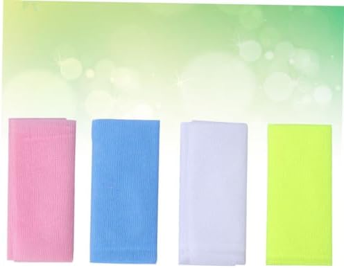 NOLITOY 8-Piece nylon bath cloth exfoliating back scrubber