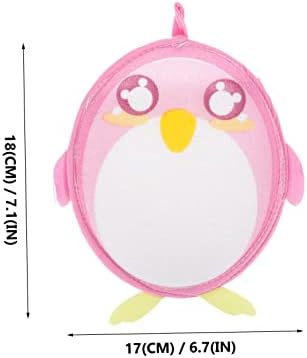 3-Piece Cartoon Penguin Foaming Towels for Fun Exfoliation