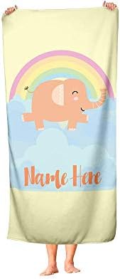 Oversized Elephant Towel - Personalized for Kids Adults