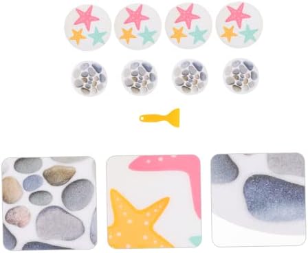 Gleavi 8Pcs Non-Slip Cartoon Bathtub Sticker for Home Safety