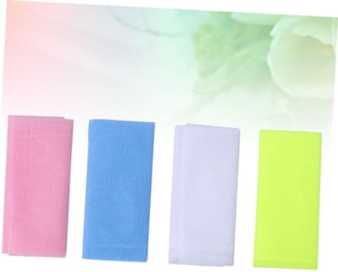 NOLITOY 8-Piece nylon bath cloth exfoliating back scrubber