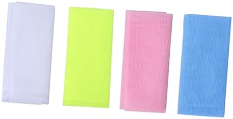 NOLITOY 8-Piece nylon bath cloth exfoliating back scrubber