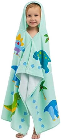 Wildkin Kids 100 Cotton Beach Towel with Dinosaur Design