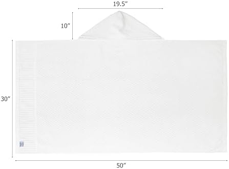 Premium Kids Cotton Hooded Bath Towels - Soft Durable Easy Care