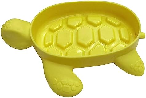 ViaGasaFamidoPremium PP Nonslip Drainage Box for Bathroom Lemon Yellow