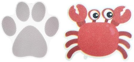Mobestech 8Pcs Cartoon Slip Decals for Bathtubs