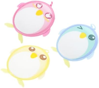 3-Piece Cute Penguin Bath Towels for Kids