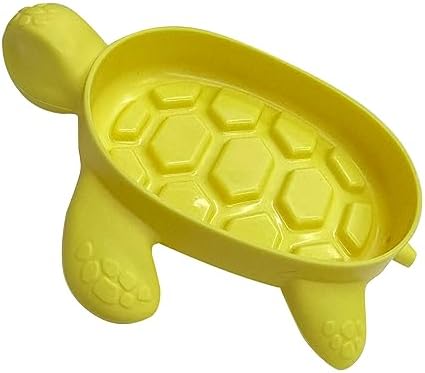 ViaGasaFamidoPremium PP Nonslip Drainage Box for Bathroom Lemon Yellow