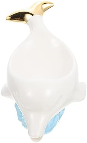 LIFKOME Ceramic Dolphin Soap Holder 1
