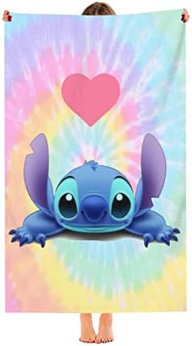 Cute Print Microfiber Beach Towel 32x52inch Quick Dry for Kids and Adults