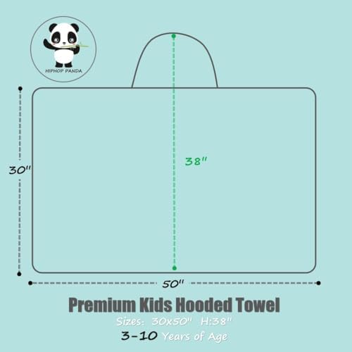 Premium 30x50 Hooded Towel for Kids