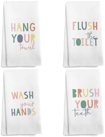 NOQL Kids Pink Hand Towels