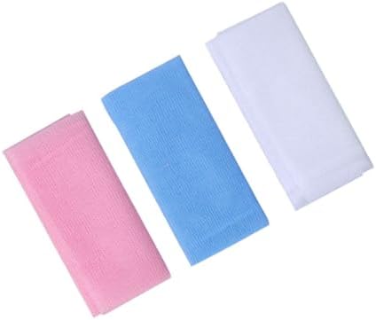 NOLITOY 8-Piece nylon bath cloth exfoliating back scrubber