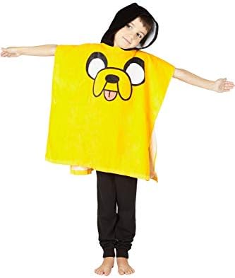 Adventure Time Boys Jake the Dog Pillowtalker Hooded Poncho