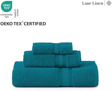 12-Piece Luxury Bath Towels Set - Soft Absorbent Zero Twist
