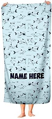 Personalized Oversized Shark Towels for Everyone