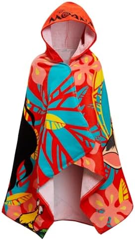 Moana Kids Bath Towel 100 Cotton Hooded Poncho