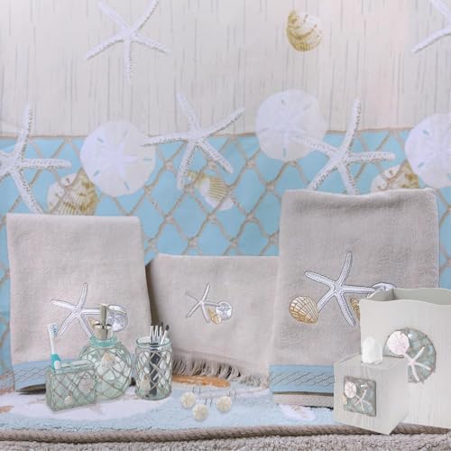 Seaglass Collection 3pc Cotton Towels