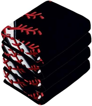 High-Quality Soft Baseball Washcloths for Babies 12x12 Inch
