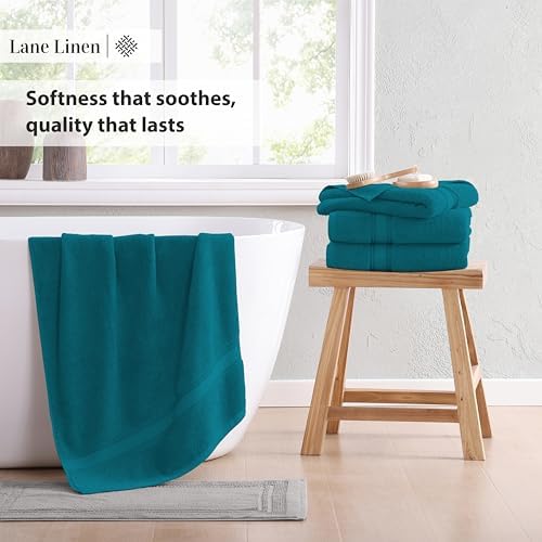 12-Piece Luxury Bath Towels Set - Soft Absorbent Zero Twist