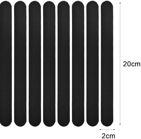4X 12 Pieces Shower Anti-Skid Stickers for Bath Tub and Kids
