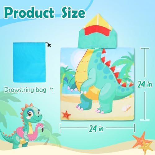 Dinosaur Towel 24x24