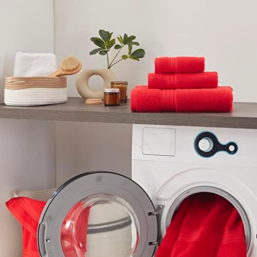 Luxury Red Bath Towel Set for a Perfect Bathroom Experience