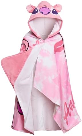 A Stitch to Remember Disney - Stitch Angel Hooded Towel for Girls