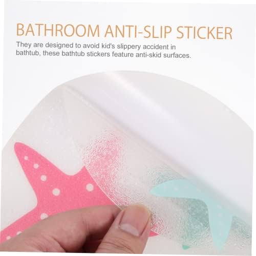 8-Piece Slip Floor Stickers for Bathroom