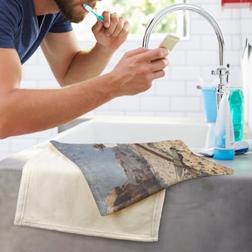 Quick-Dry Plush Coral Fleece Towels for Dual Use