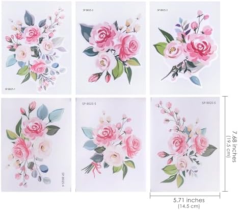 Rose Wall Decals for catastrophesUPfeldedge intl