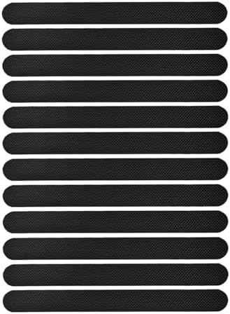 4X 12 Pieces Shower Anti-Skid Stickers for Bath Tub and Kids