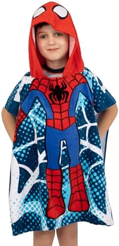 Marvel Spiderman Boys Bath Towel One Size Soft and Functional