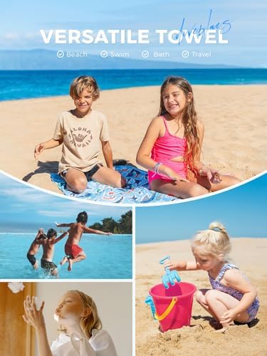 Diveblues Kids Beach Towels 2 Pack