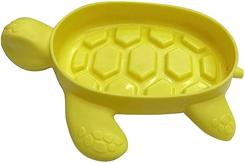 ViaGasaFamidoPremium PP Nonslip Drainage Box for Bathroom Lemon Yellow