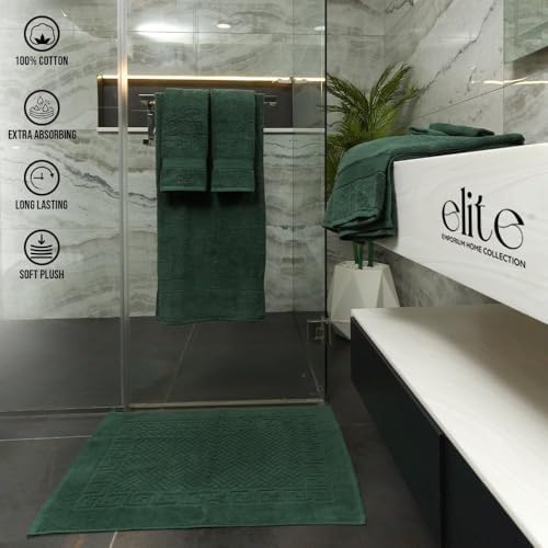 Luxury Cotton Bath Towels Set 8-Piece - Soft Durable for Home Gym