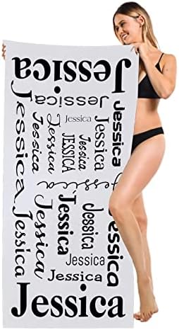 Personalized Beach Towel for Face Doctors and Family - Quick Dry Nice