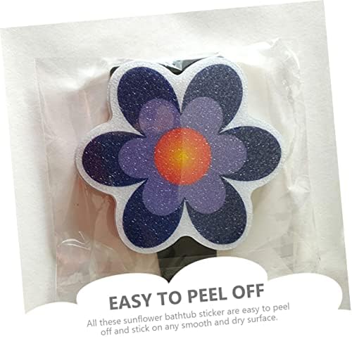 Sunflower slip decal for bathtub