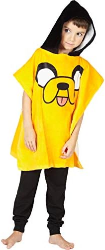 Adventure Time Boys Jake the Dog Pillowtalker Hooded Poncho