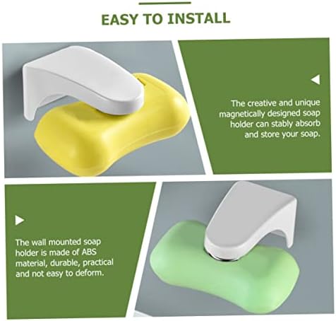 Ciieeo Magnetic Wall Soap Holder for Bathrooms