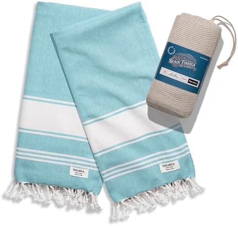 Quick-Dry Sand-Resistant Beach Towels 2-Pack