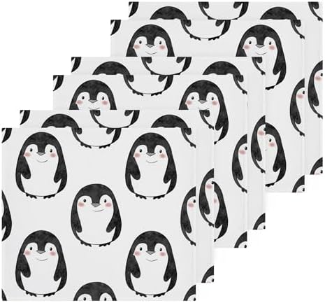 Penguin Washcloths for the Whole Family