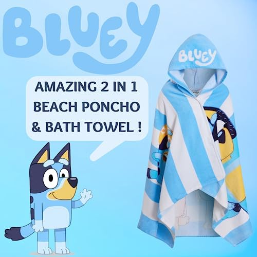 Bluey Stay Safe Bath Beach Swimming Needs No Parent 100 Cotton Towels
