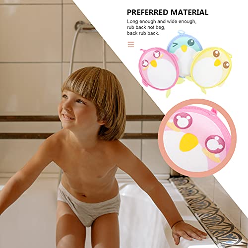 Cartoon Animal Bath Towels Set 3pcs for Kids