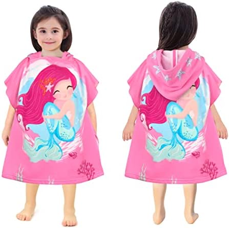 HUANLANG Kids Fun Microfiber Beach Towels